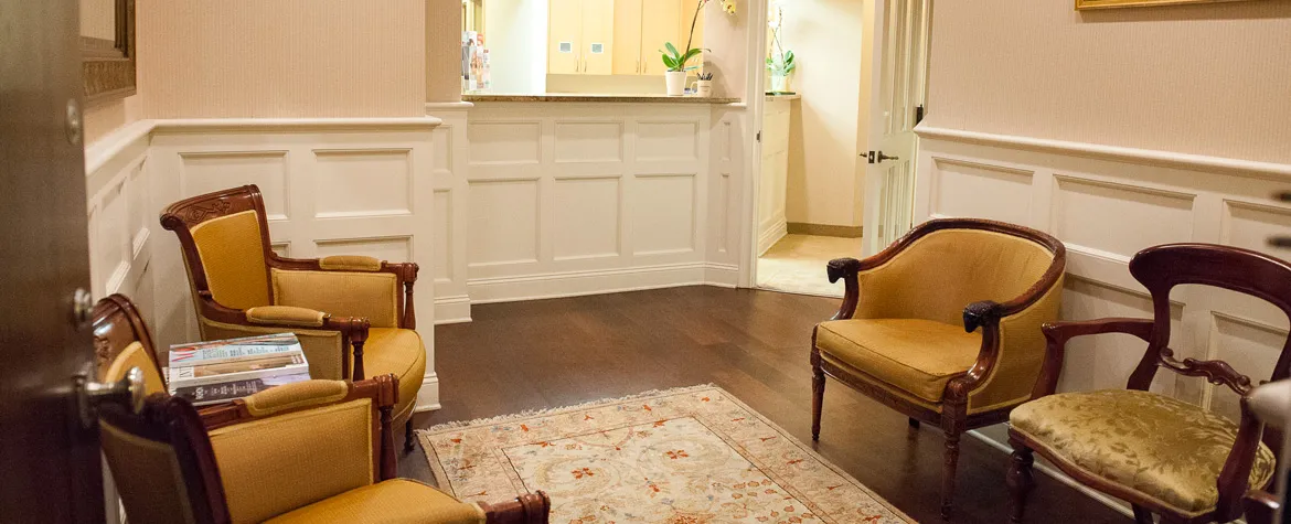 Dentists Arbeitman and Shein, photo of reception area