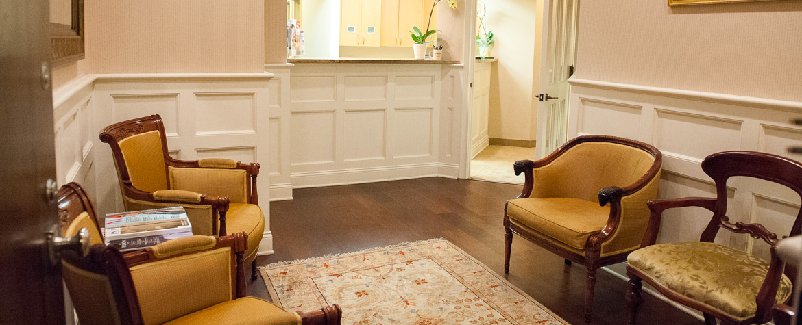 Dentists Arbeitman and Shein, photo of reception area
